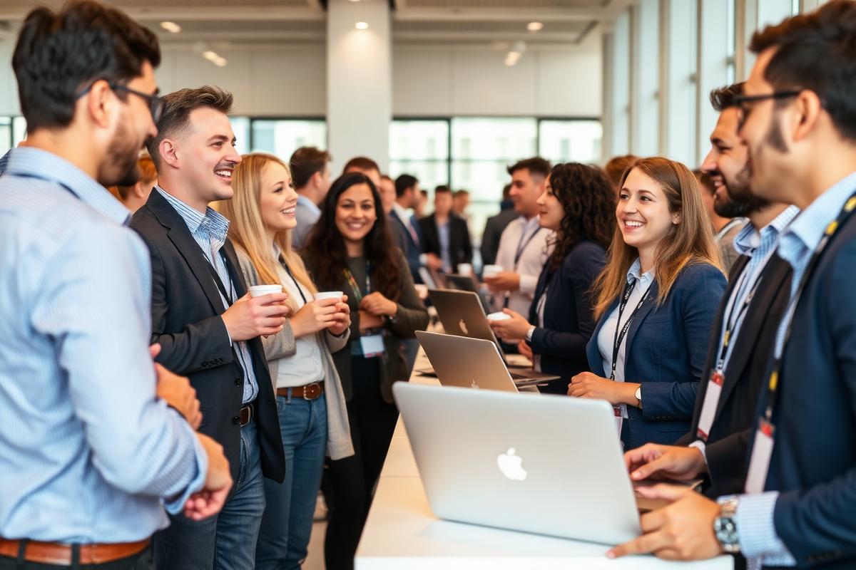Networking lounge